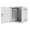 Lanberg WF10-2306-10S 10" wandrack-kast 6U, 336×280×310 mm, glazen deur, 20 kg, grijs (RAL 7035)