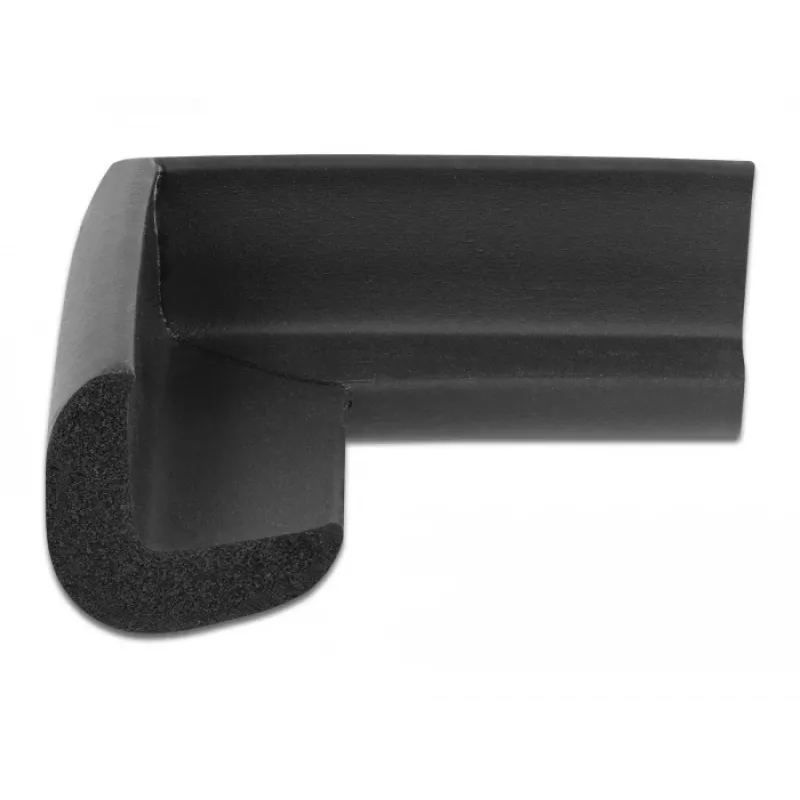 Schuimrandbescherming DeLOCK 18397 56 x 56 x 22 mm zwart
