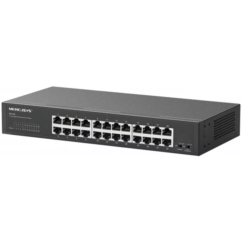Gigabit 24-poorts desktop/rackmount switch TP-LINK MS124GS – 24 x 1 Gbps RJ45