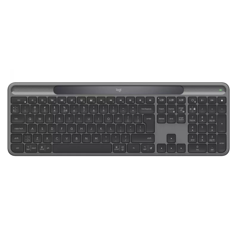 Logitech Signature Slim Solar+ K980 draadloos toetsenbord, US International, grafiet
