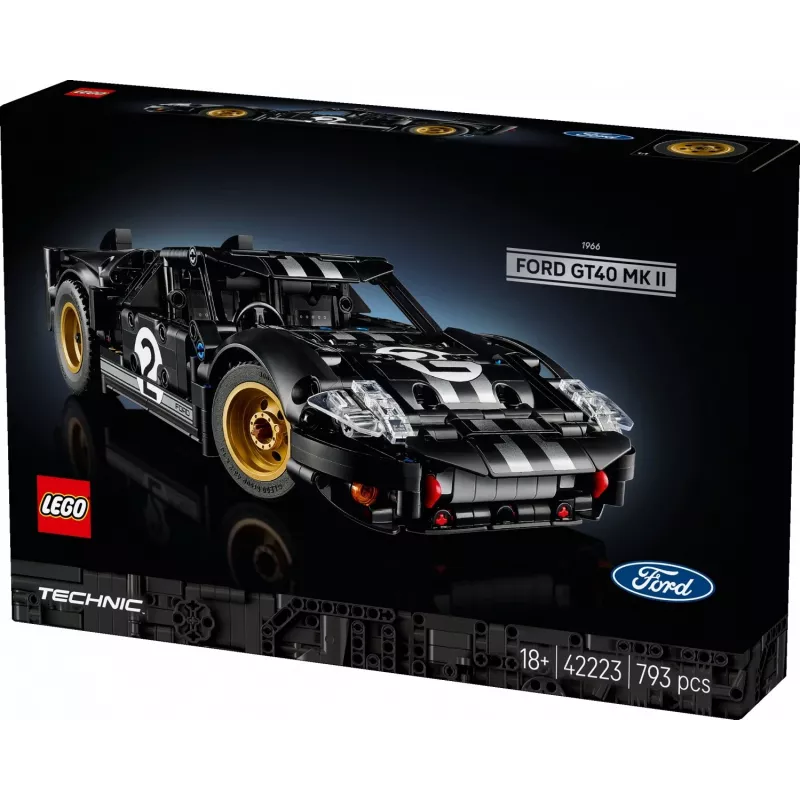 LEGO TECHNIC 42223 1966 Ford GT40 MKII racewagen