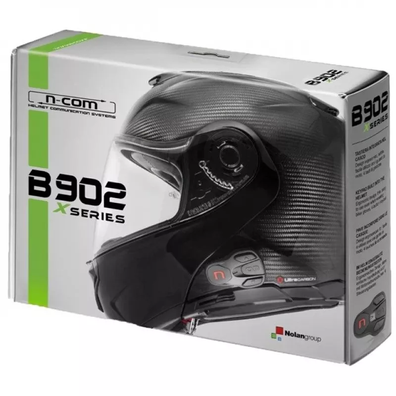 Nolan N-Com B902 X motorintercom 1 st. zwart