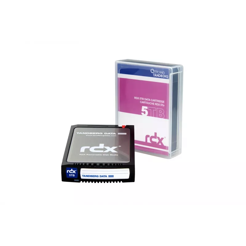 Overland-Tandberg 8862-RDX RDX HDD-cartridge 5 TB, zwart (1 st.)