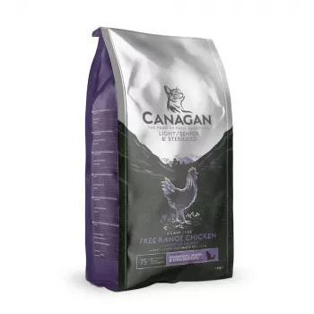 Canagan droogvoer voor katten Light/Senior 1,5kg