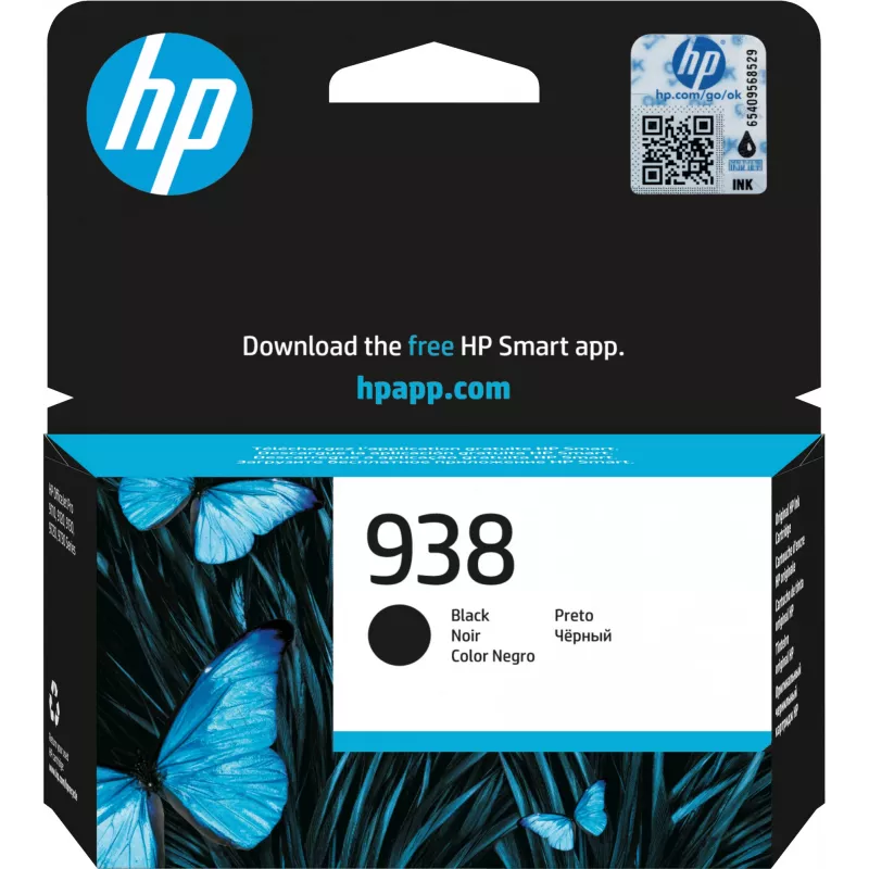 Cartridge HP Ink 4S6X8PE 938 zwart