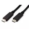 ROLINE USB3.2Gen2 kabel PD 20V5A Type-C-C ST/ST 0,5 m - kabel - Digitaal/Data - 0,5 m (11.99.9057)