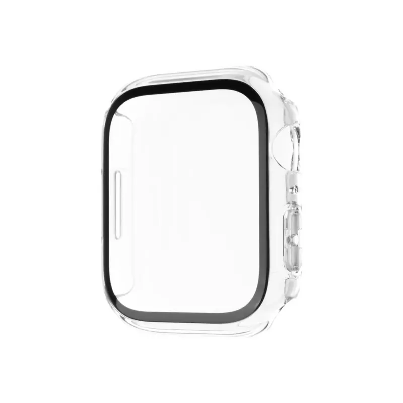 Beschermhoes FIXED Fixed Pure voor Apple Watch 46mm transparant met gehard glas