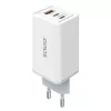 SAVIO LA-07 GaN 65W voeding, USB, QC4.0+, PD 3.0, wit