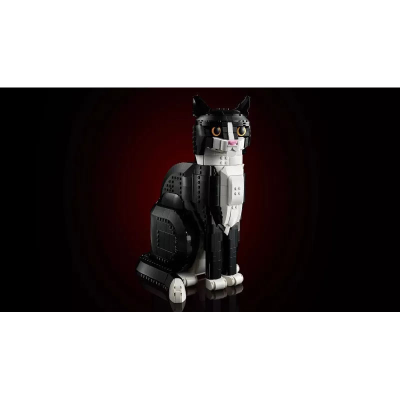 LEGO-set Ideas 21349 Tuxedo Cat bouwset — verzamelbaar steenmodel, showstuk