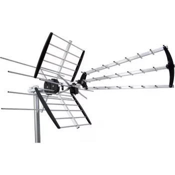 Buiten-tv-antenne Maximum COMBO212 zwart zilver metaal 2,5 kg