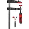 Bessey originele gietijzeren schroefklem TG met 2-componenten kunststofgreep - schroefklem - ijzer - kunststof - 25 cm
