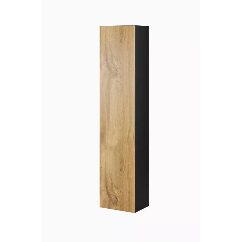 Cama woonkamerkastset VIGO 3 zwart/wotan eiken