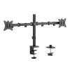 Maclean tafelhouder voor 2 monitoren, VESA 75x75 en 100x100, 17-32, 2x 9kg, MC-754N