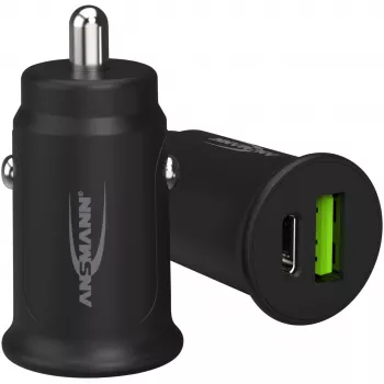 Ansmann 1000-0029 - auto - sigarettenaanstekeradapter - 5 V - zwart