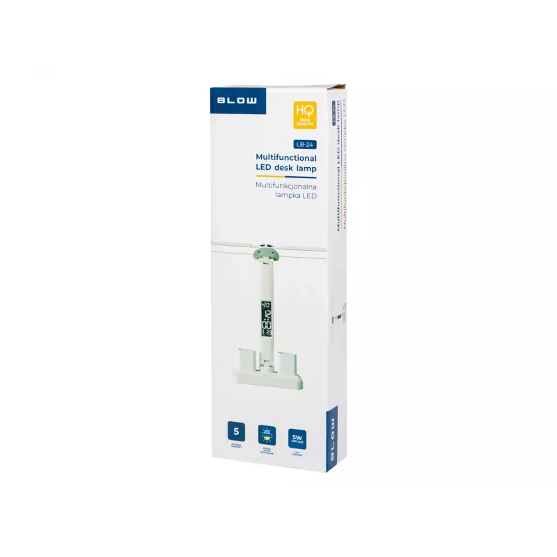LB-24 LED-bureaulamp met klok