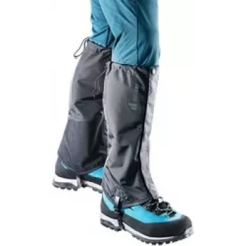 Gamaschen DEUTER 39320257000 zwart, maat S — lichte wandelgamaschen, beschermende afdekking