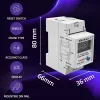 Energiemeter QOLTEC eenfasig DIN-rail 230V (MPN 50979)
