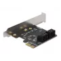SATA PCI Express x1-kaart DeLOCK 90010 low-profile-formfactor