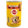 Pedigree natvoer voor honden, rund in gelei, 400 g