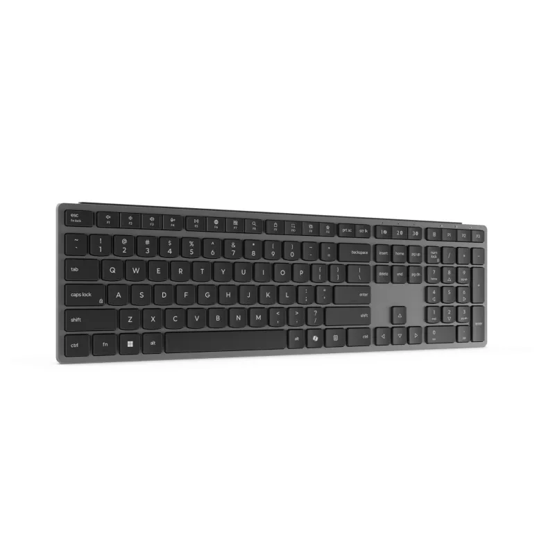 Draadloos multi-device-toetsenbord Lenovo 700, US-Engels layout, Bluetooth, Luna Grey