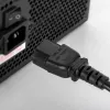 Akyga AK-PC-05C netsnoer, CEE 7/7 naar IEC C13, koper 3 x 1 mm², 5 m, zwart