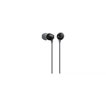 Sony MDR-EX15AP, bedraad, 8 - 22000 Hz, gesprekken/muziek, 3 g, headset, zwart