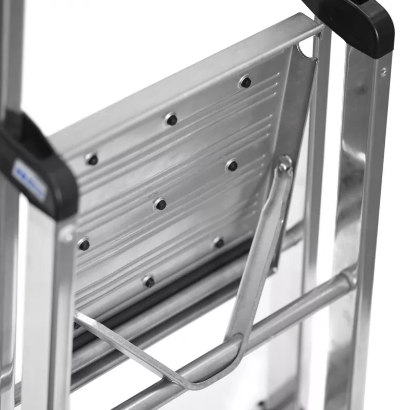 Vrijstaande ladder SAFETY 4 treden KRAUSE