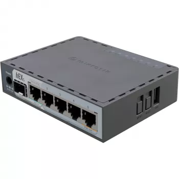 Mikrotik E60IUGS bekabelde router Gigabit Ethernet zwart