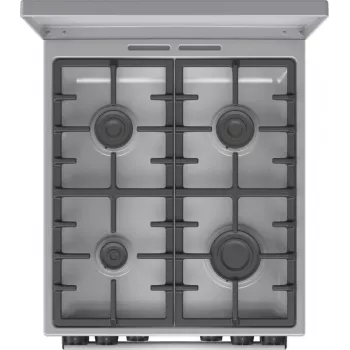 Gorenje GKS5C71XF vrijstaand fornuis met oven zilver