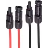 Luidsprekerkabel-verlenging ShiverPeaks PV4, 4 mm², 2-delige set, rood/zwart, 7,5 m