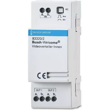 Schakelmodule Busch-Jaeger 83320/2 — 2 uitgangen, 36×65×90 mm