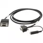 Motorola 25-13227-03R seriële kabel zwart 1,83 m DB9