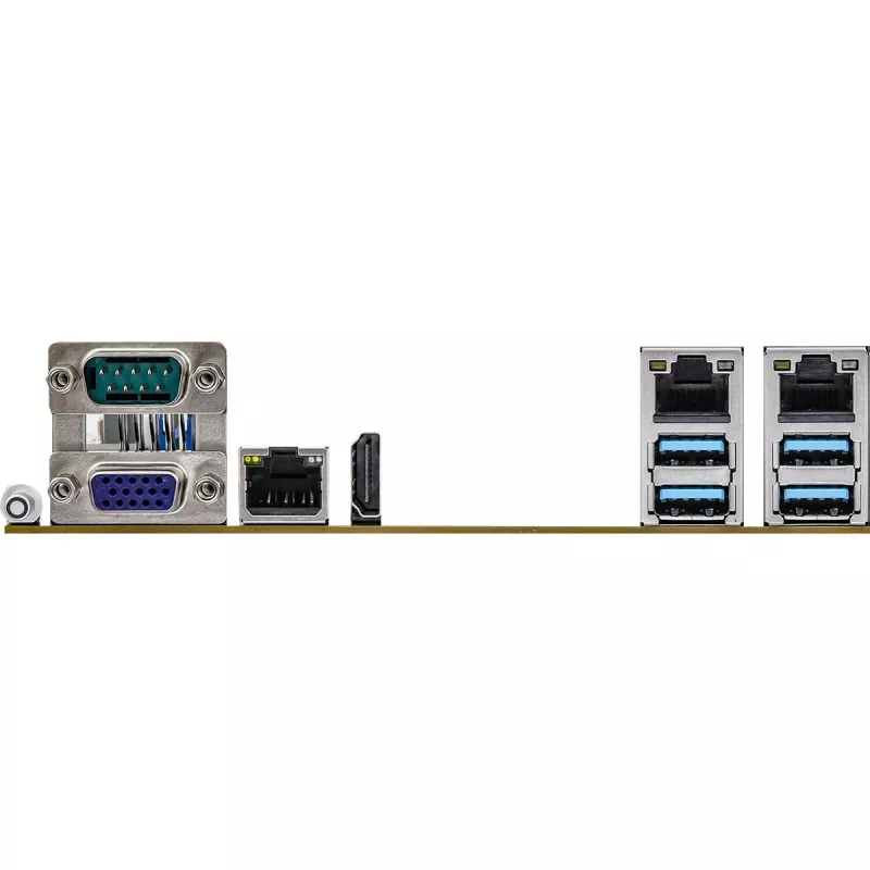 ASRock Rack E3C252D4U moederbord, Intel C252, LGA 1200, micro ATX, USB 3.2 Gen 1, 2x Gigabit LAN, ingebouwde graphics