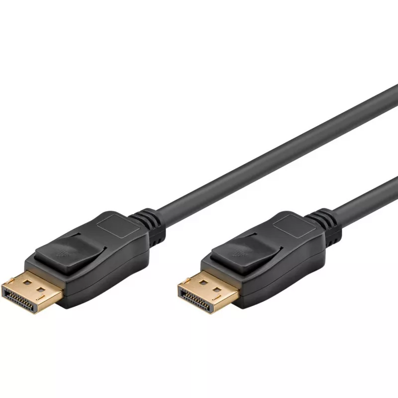 DisplayPort 1.4-kabel stekker > DisplayPort stekker (zwart, 2 meter, 8K)