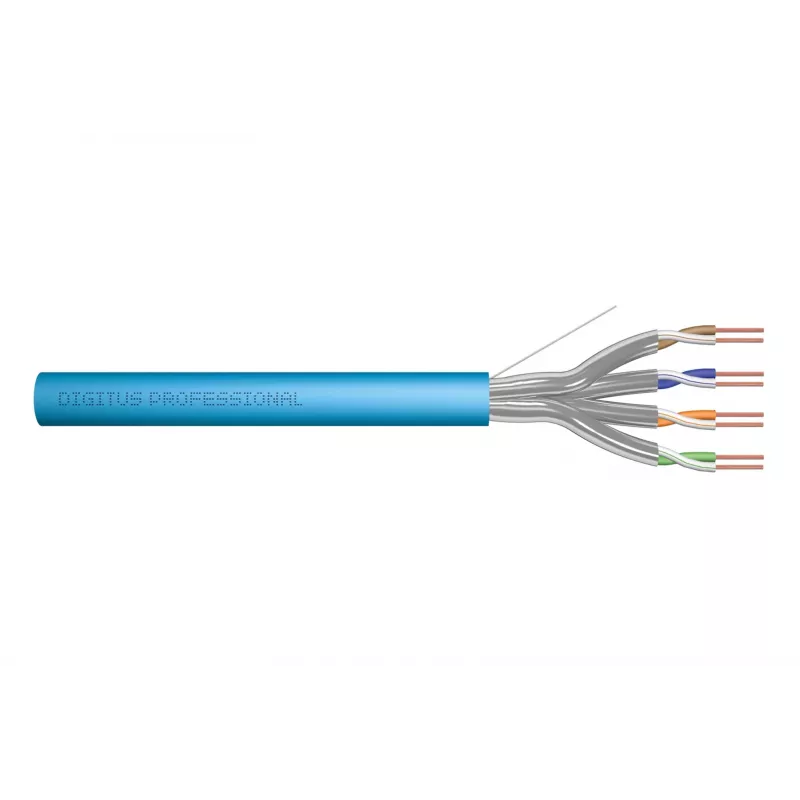 Netwerkkabel Digitus DK-1624-A-VH-1 RJ45 Cat6a 100m blauw