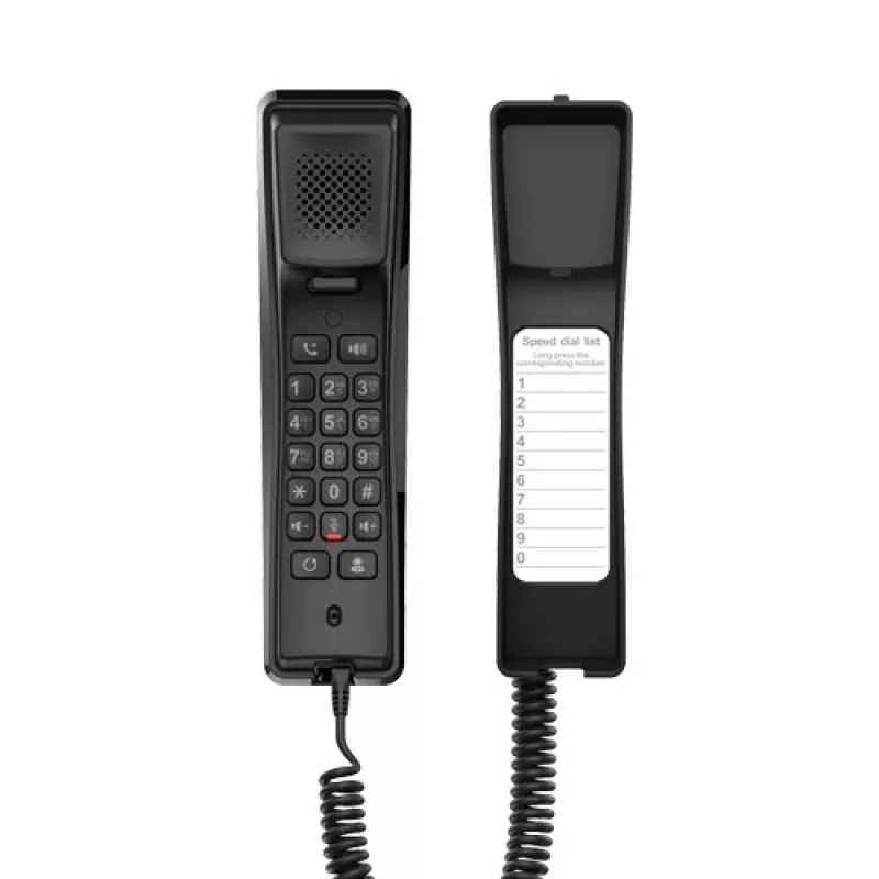 Fanvil H2U-B IP-telefoon zwart 2 lijnen