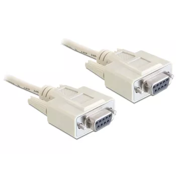 Seriële kabel DeLOCK 84250 grijs 5m Sub-D9