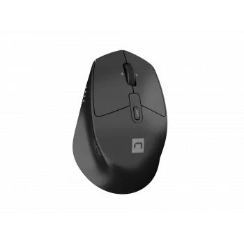 Draadloze muis NATEC KITE NMY-2347, tot 4000 DPI, stille klikken, kantelbaar scrollwiel, zwart