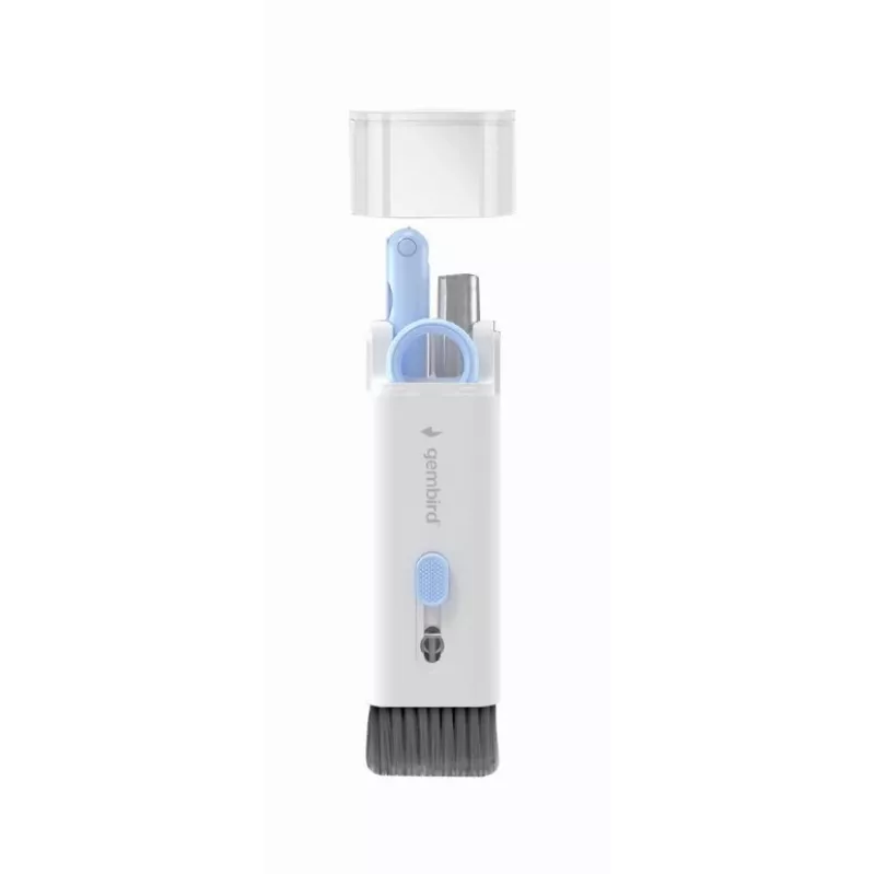 Gembird 7-in-1 universele draagbare reinigingsset - wit