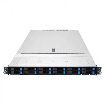 Rack 1U desktop-pc ASUS ExperCenter Pro ERA100A B6 — Intel Core i5, 8 GB DDR5, 4×2,5-inch-bays, 500 W-voeding, 1×PCIe 5.0 x16, 3×RJ-45
