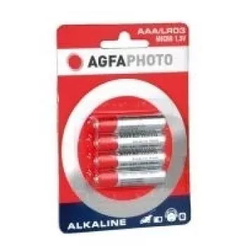 AgfaPhoto batterij 4 x AAA - alkaline