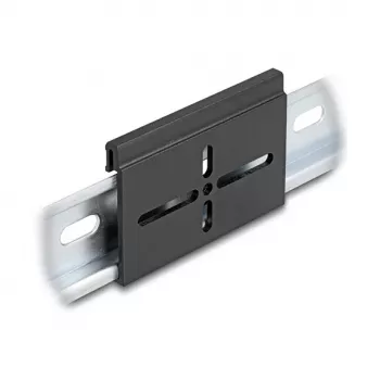 Montageset DeLOCK 67145 zwart aluminium