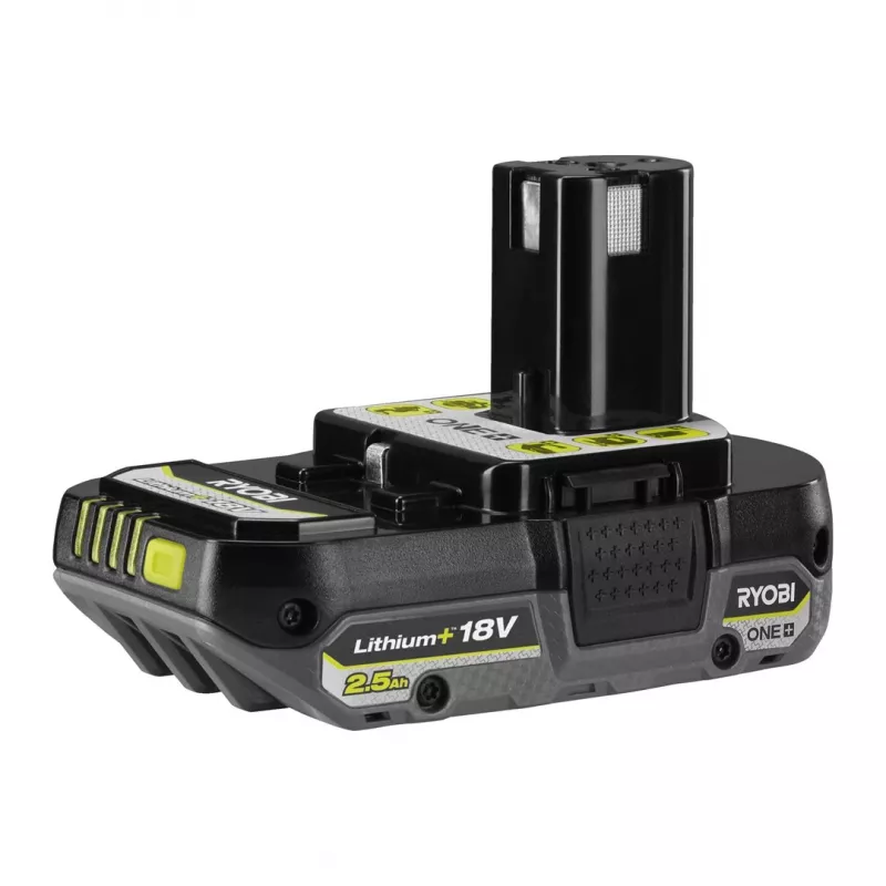 Ryobi RB18L25, batterij, lithium-ion (Li-Ion), 2,5 Ah, 18 V, zwart, groen, 1 st.