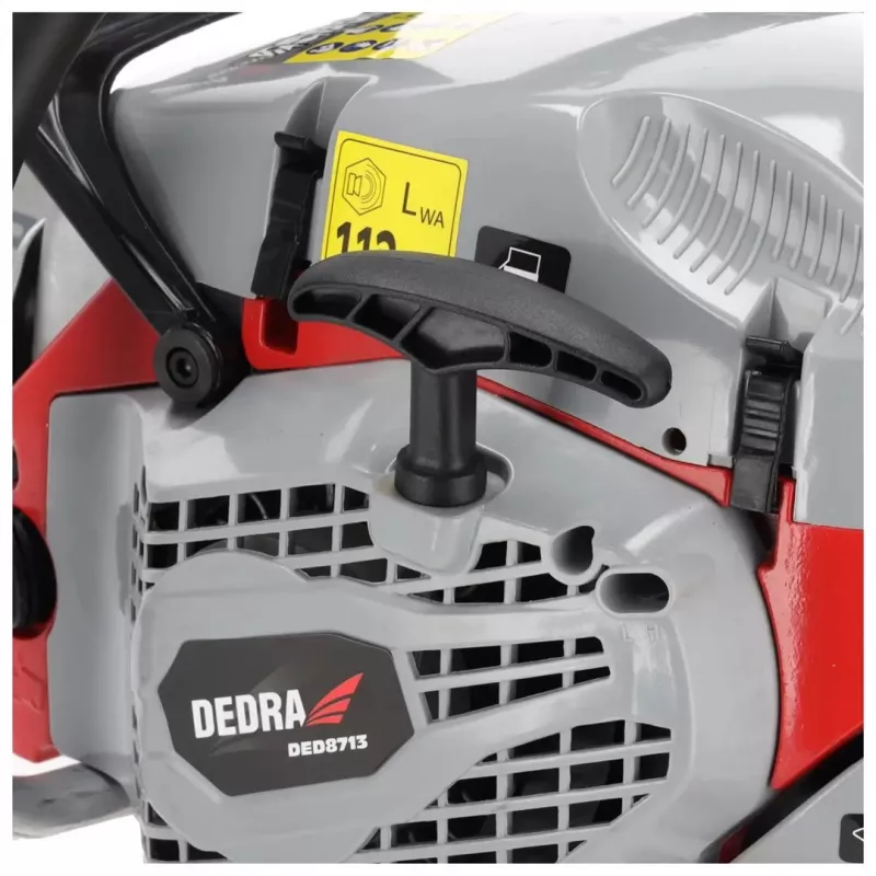 DEDRA DED8713 benzinekettingzaag, 2,9 kW, 50 cm zwaard