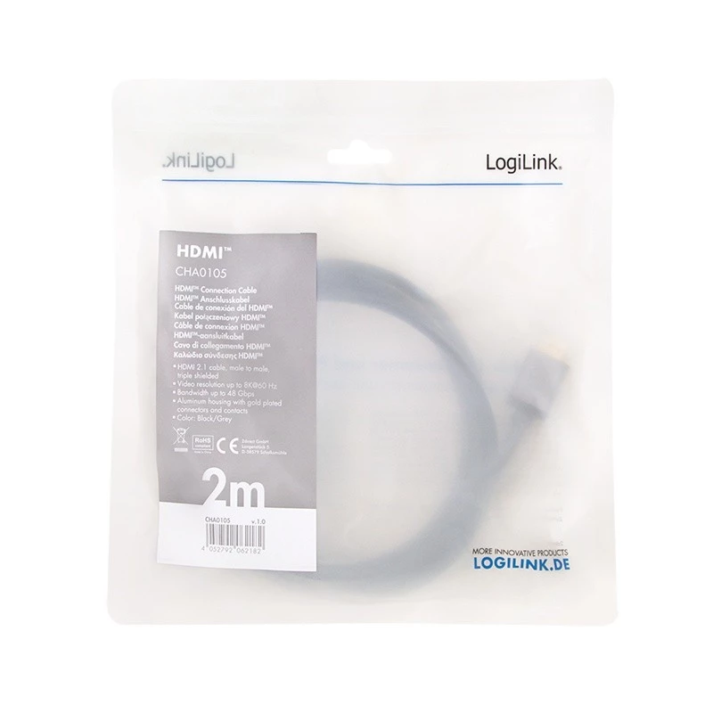 HDMI-kabel LogiLink CHA0105 2 m