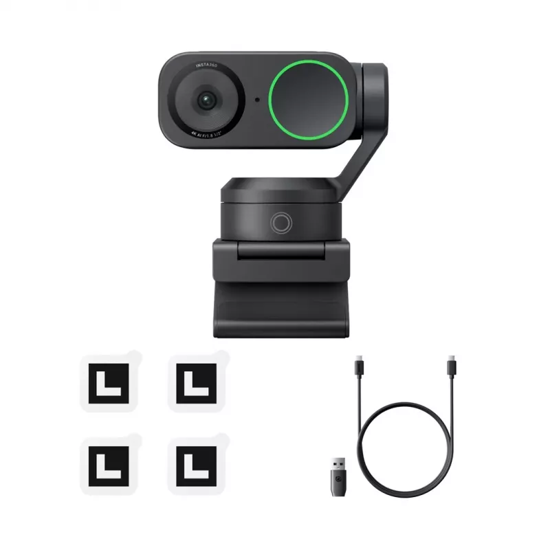 Webcam Insta360 Link 2 3840 x 2160 pixels USB zwart