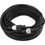 Luidsprekerkabel Omnitronic 3022130P, 2×2,5 mm², 20 m, zwart