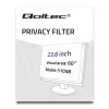 Beeldscherm-privacyfilter Qoltec 51058 59,9 cm (23,6 inch) monitor