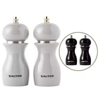Zout- en pepermolens Salter 7613 GYXR, glanzend grijs