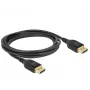 DisplayPort-kabel DeLOCK 85661 3 m zwart